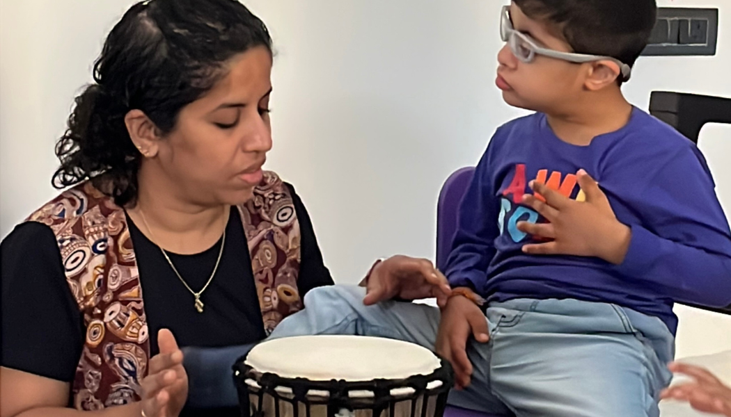 Special Needs Music Therapy Class